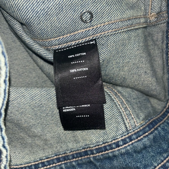 Harley Davidson Essential Bar & Shield Denim Jacket in Medium Indigo - Picture 7 of 9